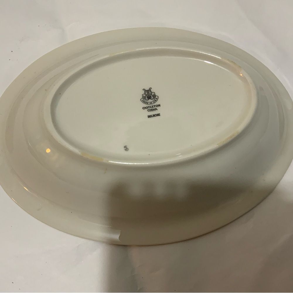 Castleton USA Belrose Oval Vegetable Bowl 10" G15 - Picture 4 of 10